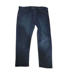 Gap Men's Size 38 X 30 Athletic Dark‎ Indigo Blue Jeans